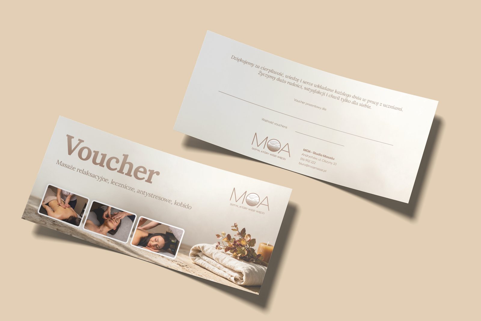 Voucher Podarunkowy MOA na Dzień Nauczyciela
